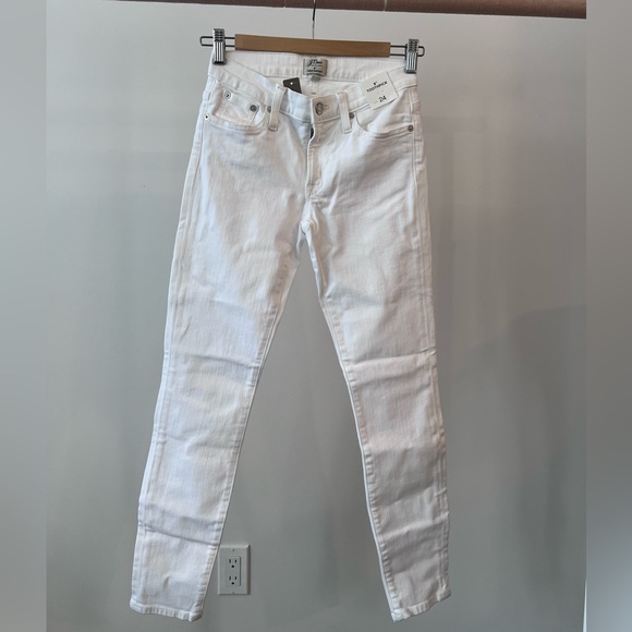 NWT 8” Toothpick Jean - J. Crew (Size 24 - White) - Picture 5 of 8